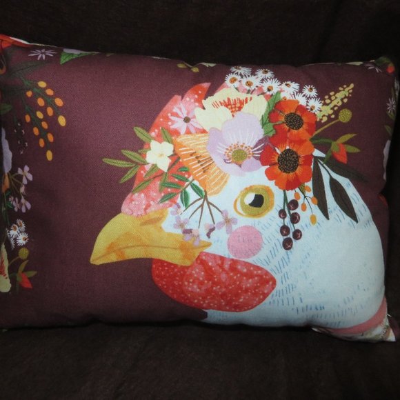 Pig or Rooster pillow - Handcrafted - Picture 4 of 4